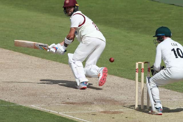 Gareth Berg top-scored with 45 for Northants against Worcestershire