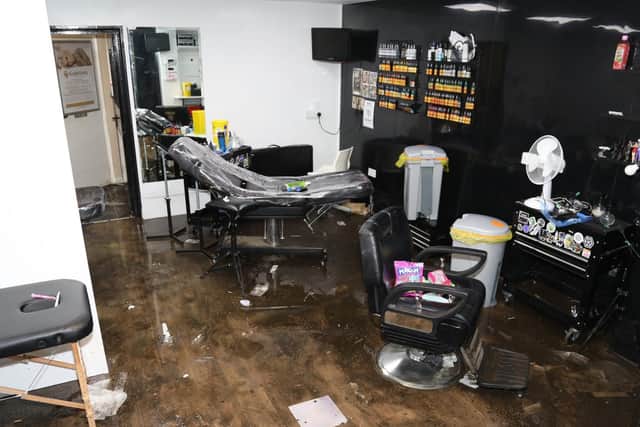 Mad Tatters tattoo studio was knee-deep in flood water