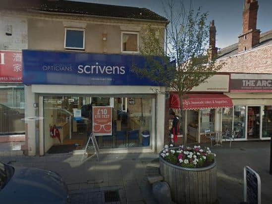 Scrivens in Rushden High Street