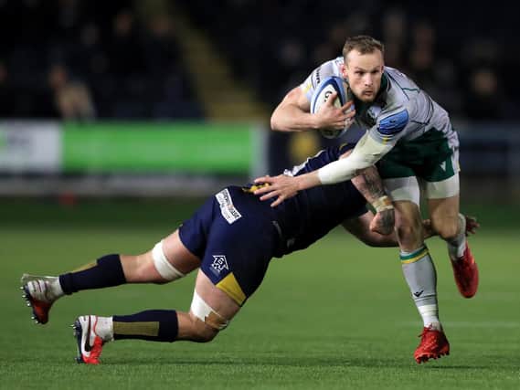 Rory Hutchinson's most recent outing for Saints came in the win at Worcester back in March, but he could face London Irish this Saturday