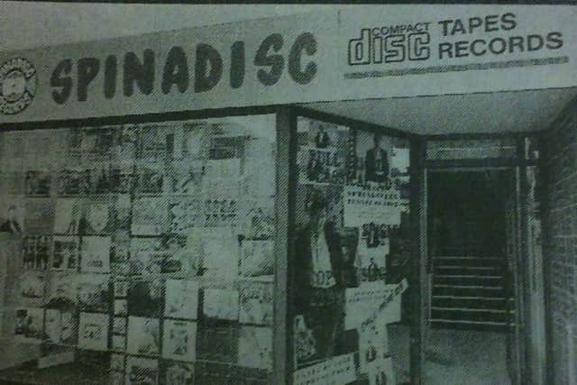 Spinadisc in Abington Street, Northampton.