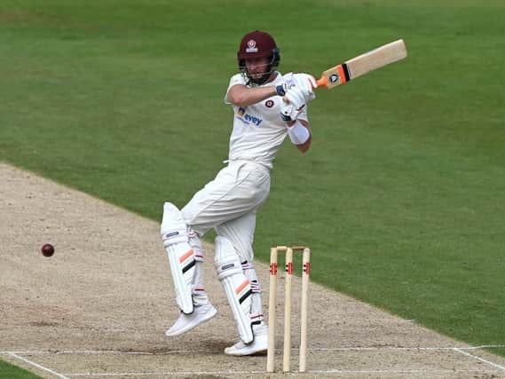 Alex Wakely managed scores of just nine and two in the County's defeat to Worcestershire