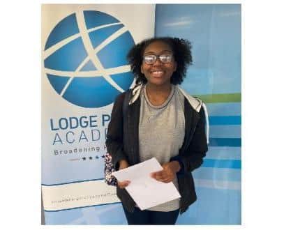 Jade Oyedok managed a string of great grades