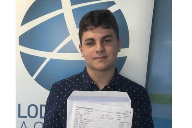 Victor Zgircebaba who scooped fantastic grades including a grade 9 and a grade 8.