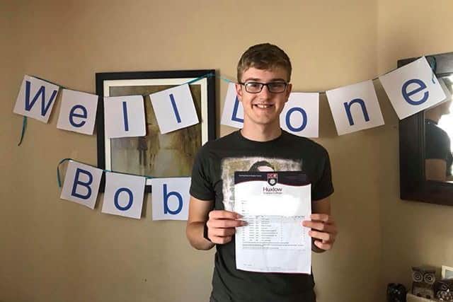 Bobby Freeman, who got a string of 9s in his GSCEs