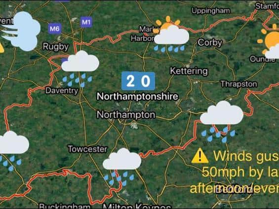 Tomorrow's forecast from @NNweather