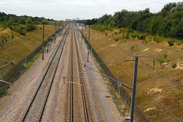 Keep off the tracks! File image