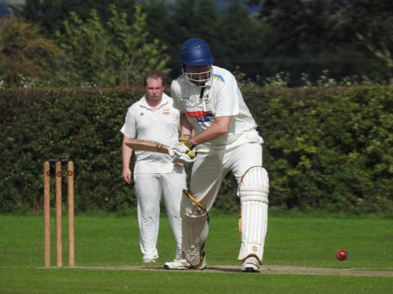 Action from Cogenhoe's five-run division five defeat at Loddington & Mawsley on Saturday. See this week's paper for every result, all the weekend fixtures and tables (Picture: Matt Irons)