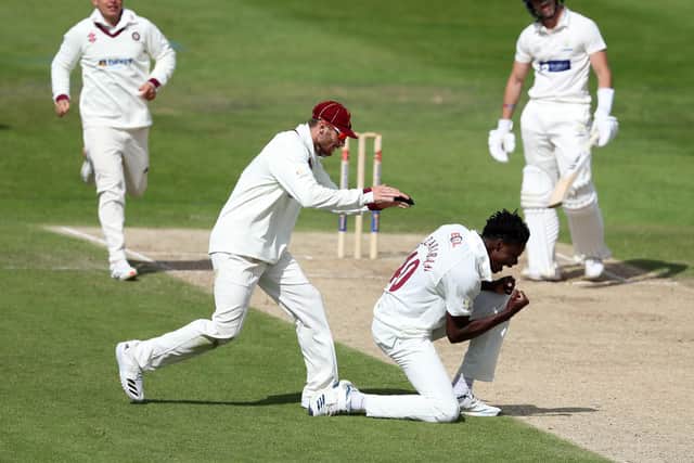 Blessing Muzarabani bagged more wickets for Northants