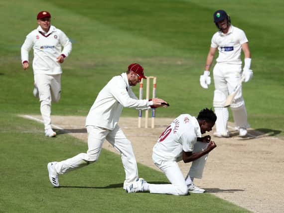 Blessing Muzarabani bagged more wickets for Northants