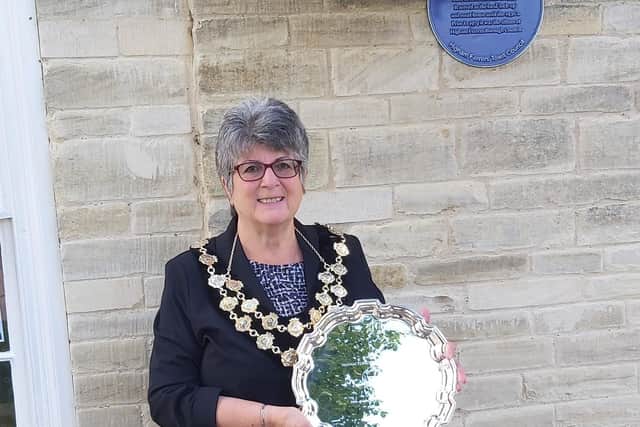 Higham Ferrers mayor Cllr Tina Reavey