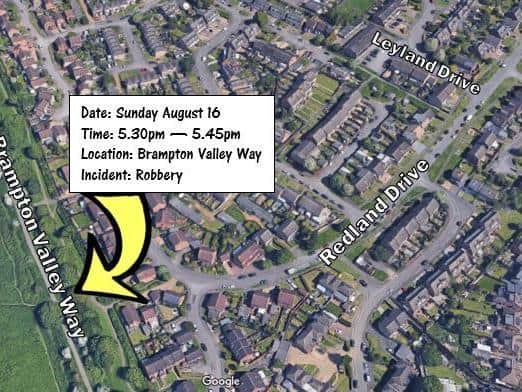 The pair took the boy's bike on the Brampton Valley Way footpath near Redland Drive