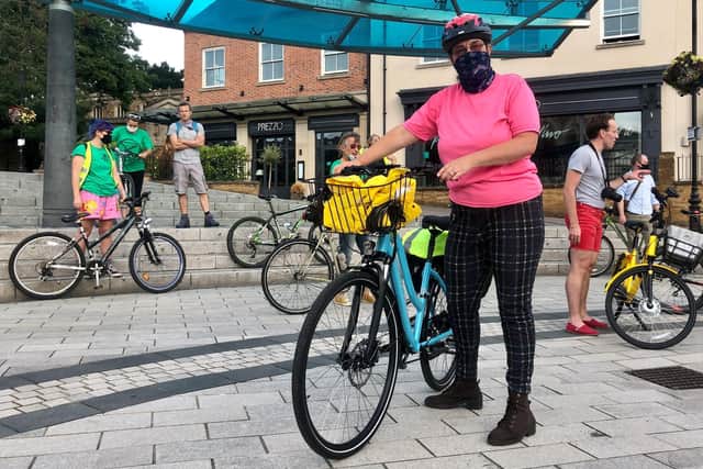 Critical mass cycling is about providing safety by riding in groups and highlighting the need for cycling paths