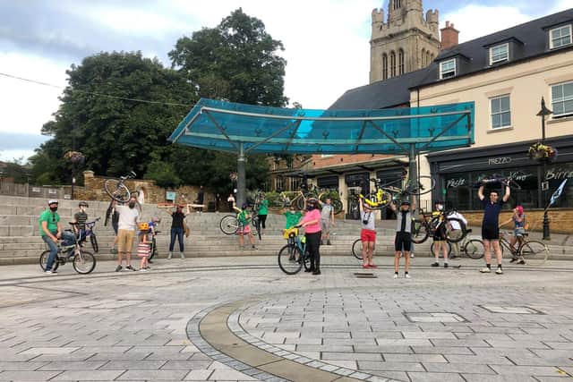 There will be another mass cycling event in Kettering tomorrow