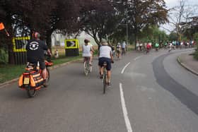 Wellingborough's first Critical Mass event took place last month