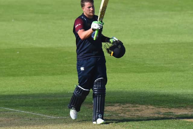 Josh Cobb scored a T20 for the Steelbacks in 2018