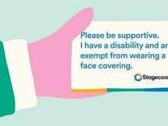 Passengers who are exempt from wearing a face mask are encouraged to carry a Journey Assistance Card