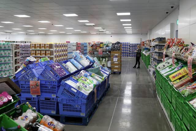 The inside of the shop