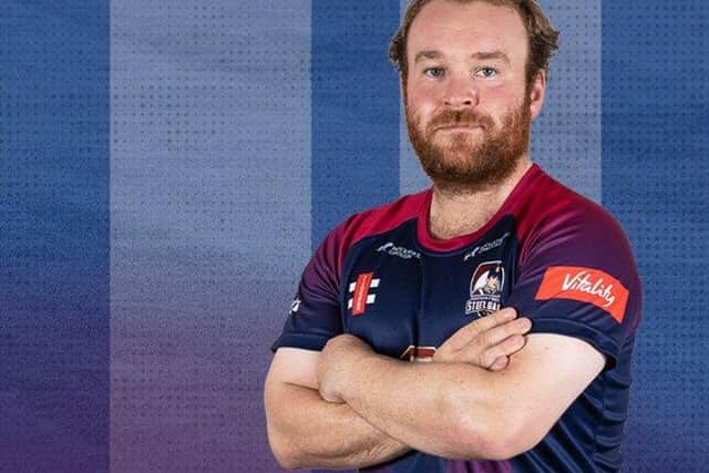 Paul Stirling shone on his debut for the Steelbacks (Picture courtesy of nccc.co.uk)