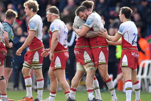 Saints secured a crucial win at Harlequins last season