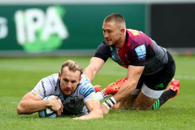 Rory Hutchinson opened the scoring for Saints at The Stoop