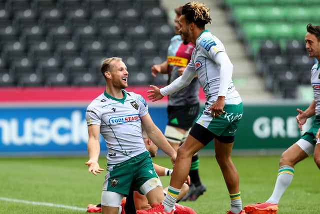 Rory Hutchinson was celebrating early on