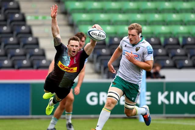 Chris Ashton came back to haunt Saints once agaiin
