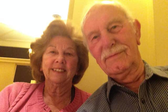 Betty and Douglas Sharpe will be celebrating their long marriage this Wednesday