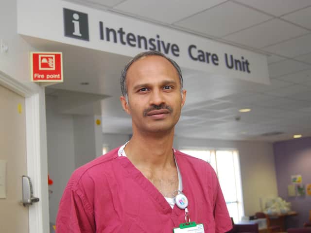 Consultant Anaesthetist Dr Dhinesh Sundaran has been looking at treatments for intensive care patients