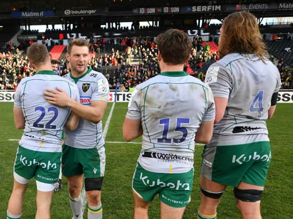 Saints claimed a fine Champions Cup win at Lyon in January to book a place in this season's quarter-finals, where they will meet Exeter