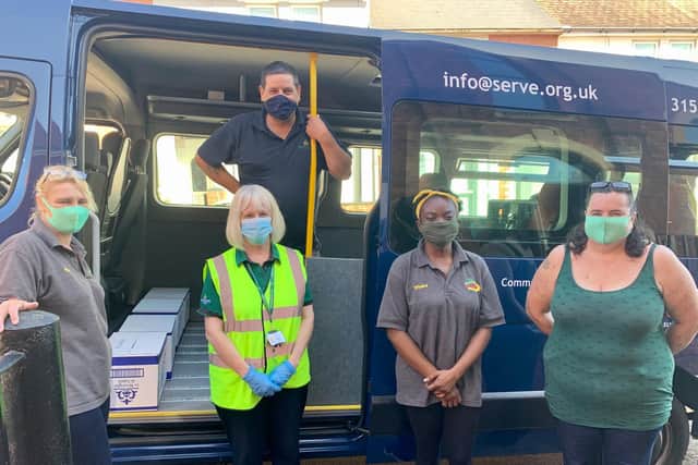 Volunteers from Rush 2 The Den have been busy helping families in Rushden during lockdown