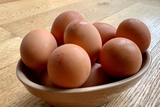 Eggs are one of 14 allergens