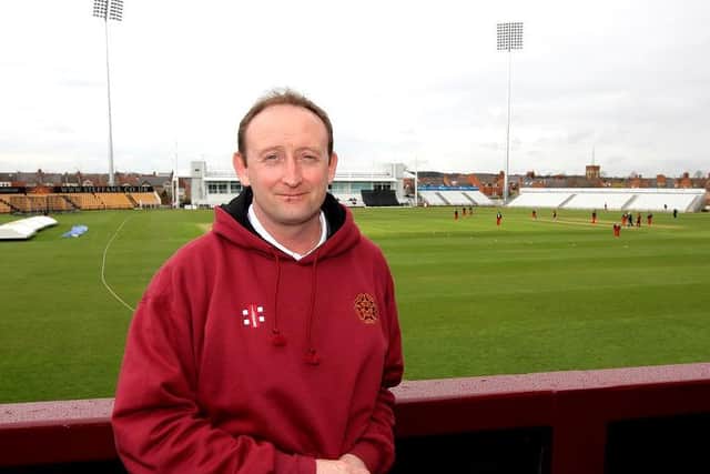 David Capel at the County Ground