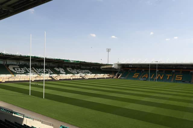 Franklin's Gardens will be the stage for Saints' clash with Exeter this evening