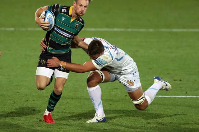 Rory Hutchinson was in fine form with ball in hand