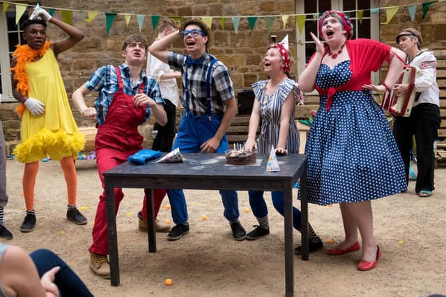 A previous perfomance of Hansel and Gretel