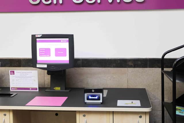 Customers will be asked to use the self-service machines.