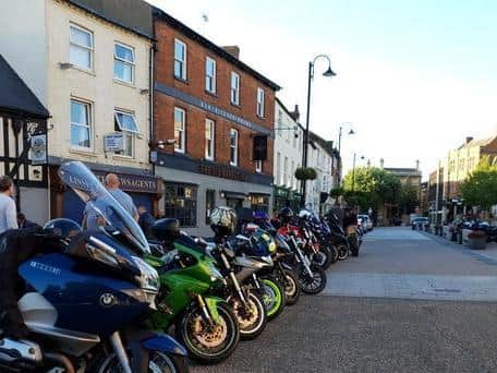 A previous bike meet at Billionaires