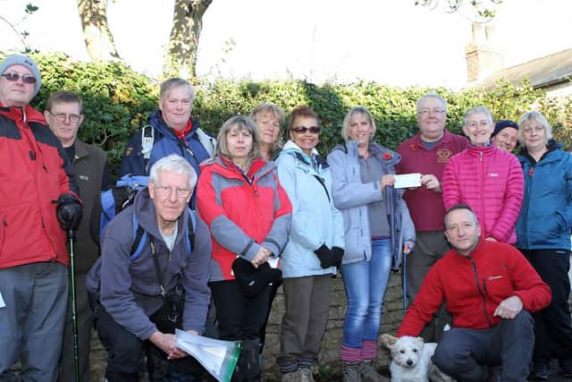 The Waendel Walkers Club members are ready to resume their walks