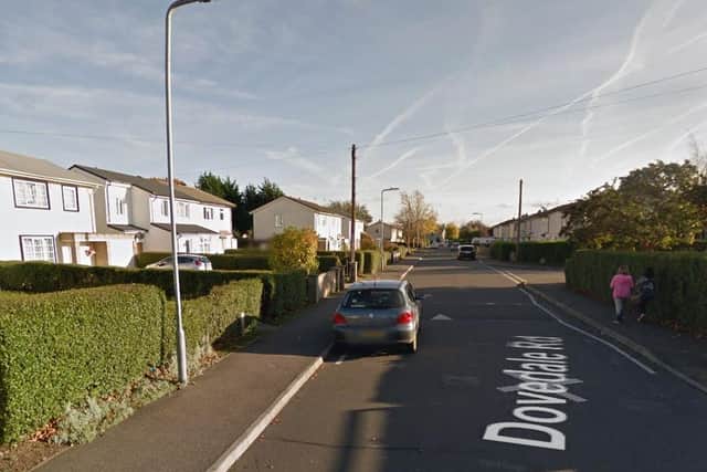 Dovedale Road. Copyright: Google.