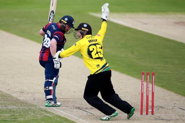 Paul Stirling is stumped
