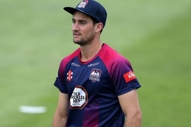 Steelbacks fast bowler Brandon Glover