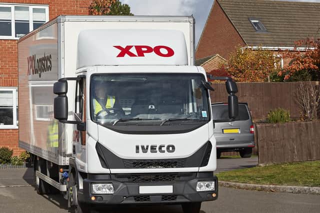 XPO Logistics at work.