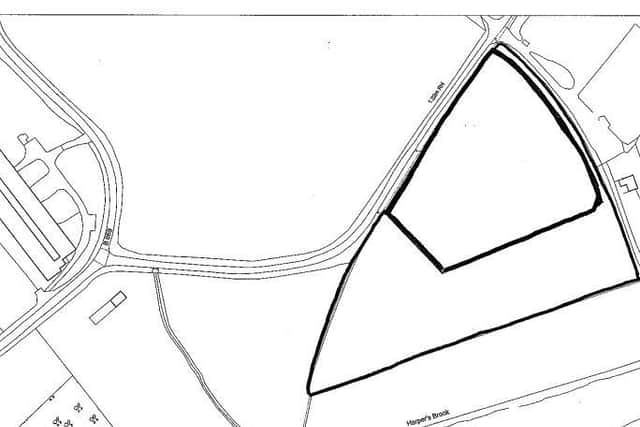 The seven acre site is owned by Fred Smith.