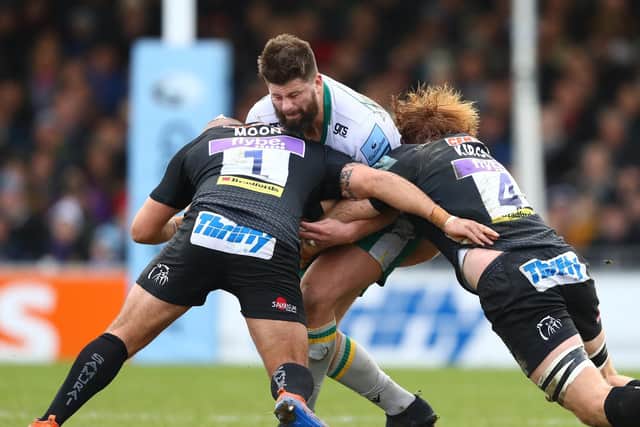 Francois van Wyk is injured and won't be able to face Exeter this weekend