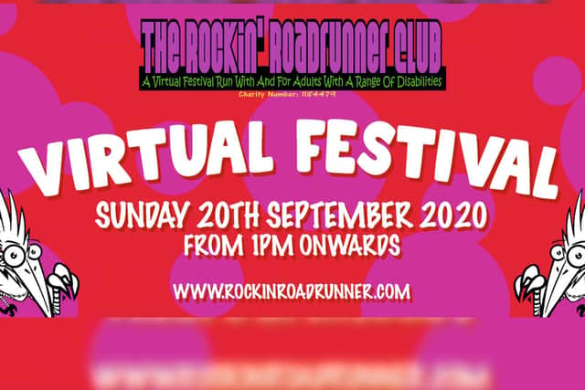 The Rockin' Roadrunner Club's Virtual Festival is taking place on Sunday.