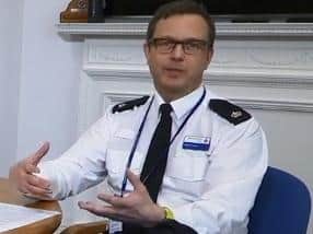 Supt Elliot Foskett will be fielding questions from the public