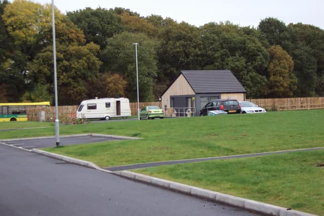 Some non-travellers are taking up pitches allocated for travellers.