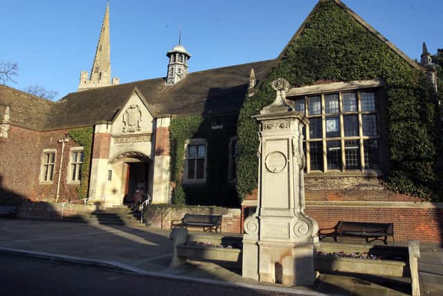 The town's library will have 1m spent on it.