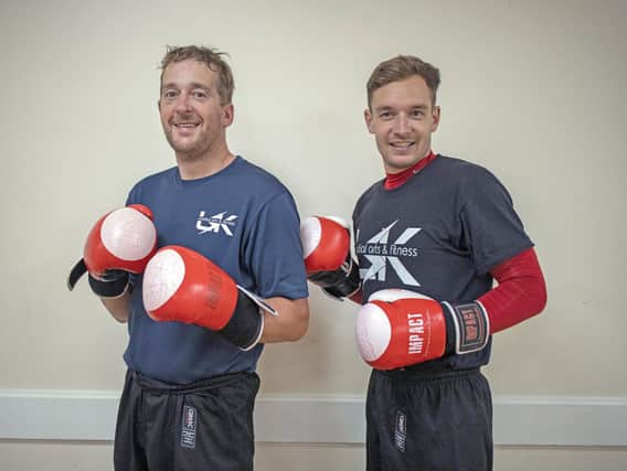 Sam Lund and Luke Smith are launching new kickboxing, karate, boxing and fitness classes in the local area